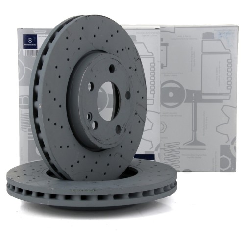Mercedes W176 Kasa A180 AMG TİP Ön Fren Disk Takımı Orjinal (2464212512)