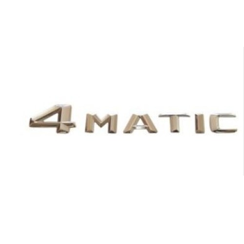 Mercedes E Serisi W211 4-Matic Tip Yazısı (Bagaj Logosu) İthal